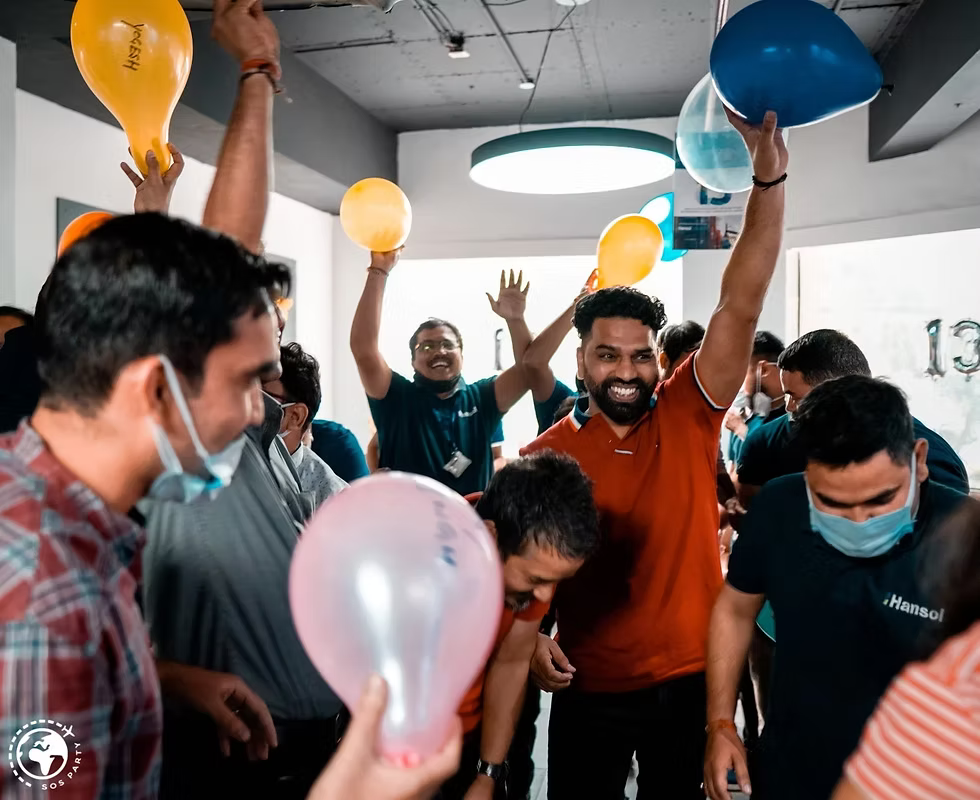 Team Hangout Parties